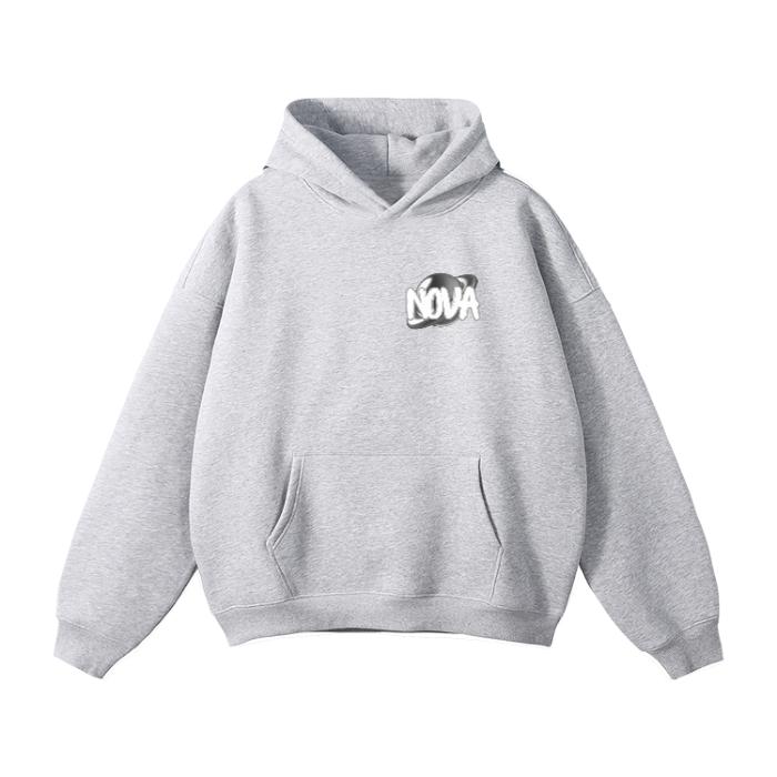 Grey Nova Oversized Hoodie